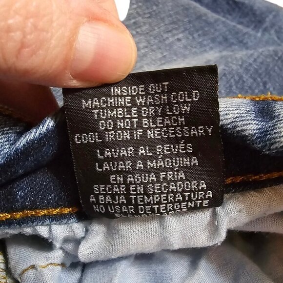 Refinery Republic Straight Leg Stone Wash Distressed Jeans Sz 40x32 - Picture 10 of 10